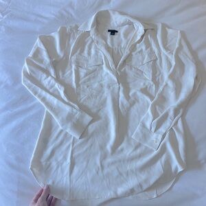 Ann Taylor Cream Blouse